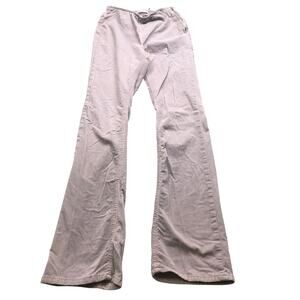 We the Free People Jenny High Rise Corduroy Flare Pants Womens 26 Stretch Pink